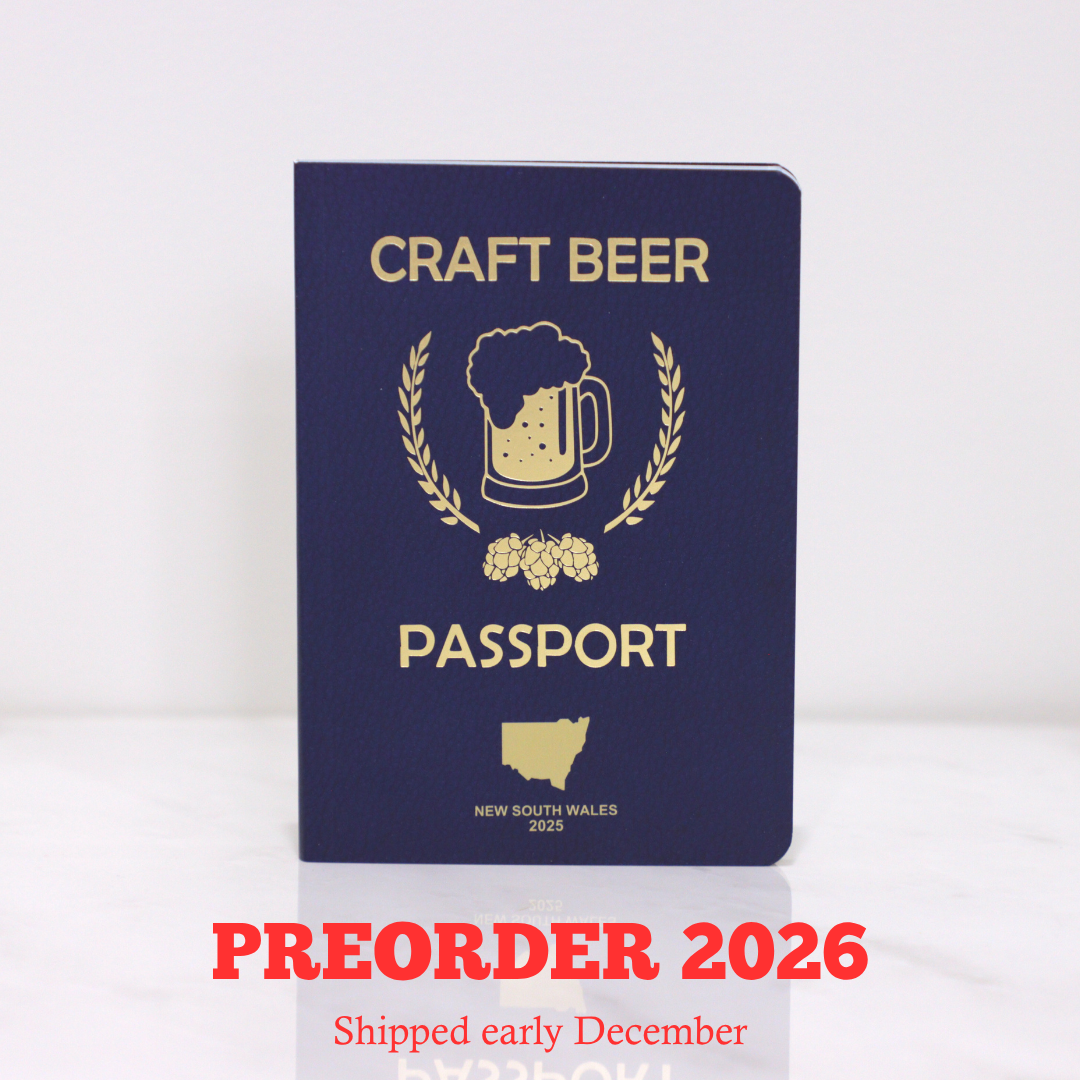 PREORDER 2026 NSW Craft Beer Passport