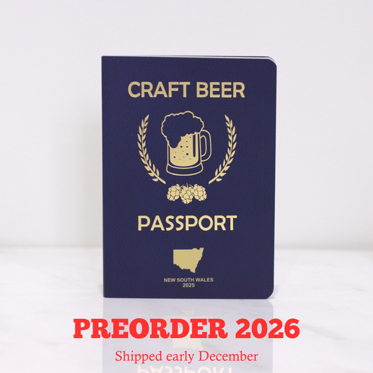 PREORDER 2026 NSW Craft Beer Passport