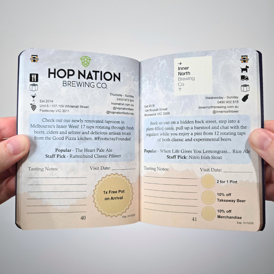 2025 VIC Craft Beer Passport