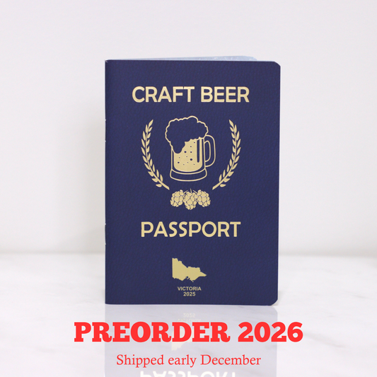 PREORDER 2026 VIC Craft Beer Passport