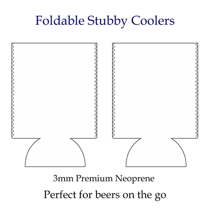 PREORDER Blue Foldable Stubby Cooler
