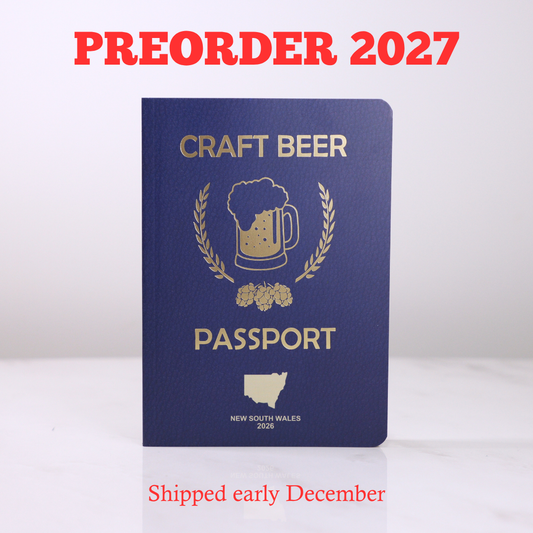 PREORDER 2027 NSW Craft Beer Passport