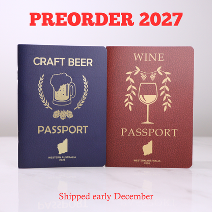 PREORDER 2027 WA Beer & Wine Passport Bundle
