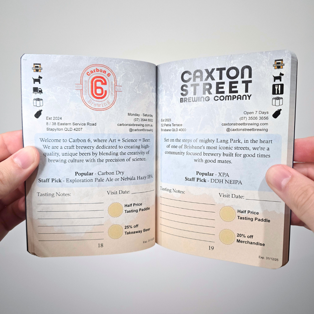 2025 (NEW) QLD Craft Beer Passport