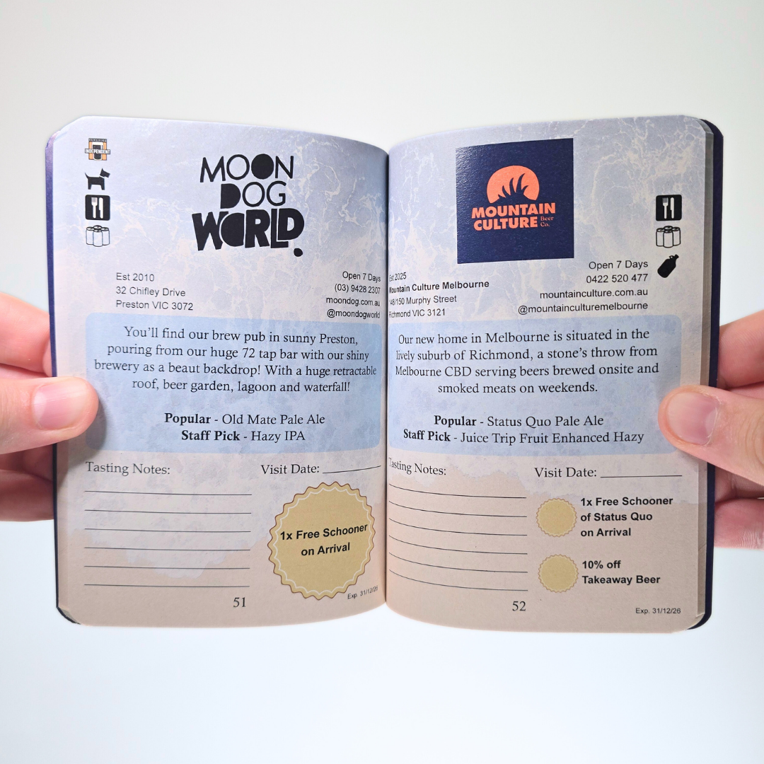 2026 VIC Craft Beer Passport