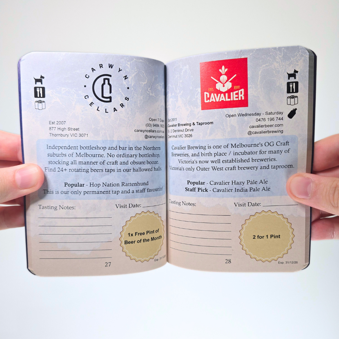 2026 VIC Craft Beer Passport